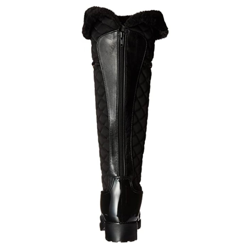 NWT Corso Como Quilted Faux Fur Rain Winter Boots - Picture 5 of 8